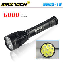 Maxtoch SN6X-18 Hochleistungs-Akku LED Jagd liefert Licht